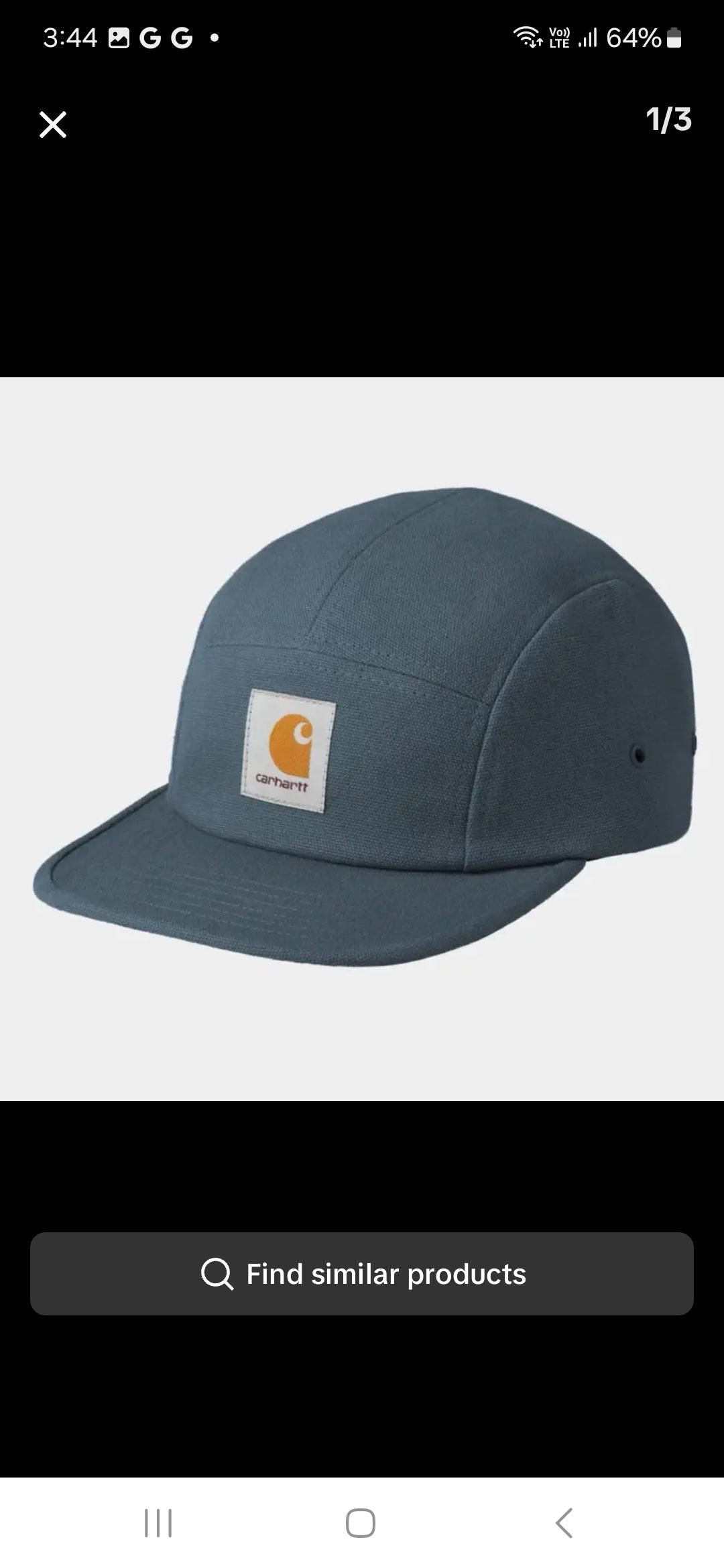 CARHARTT WIP Backley Cap