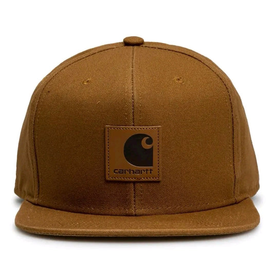 CARHARTT WIP LOGO CAP (HAMILTON BROWN)