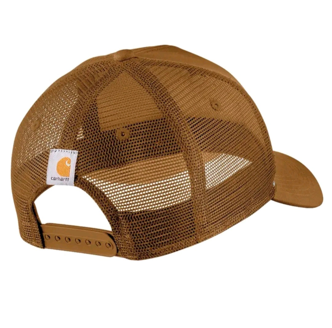 CARHARTT CANVAS MESHBACK C PATCH CAP (CARHARTT BROWN)