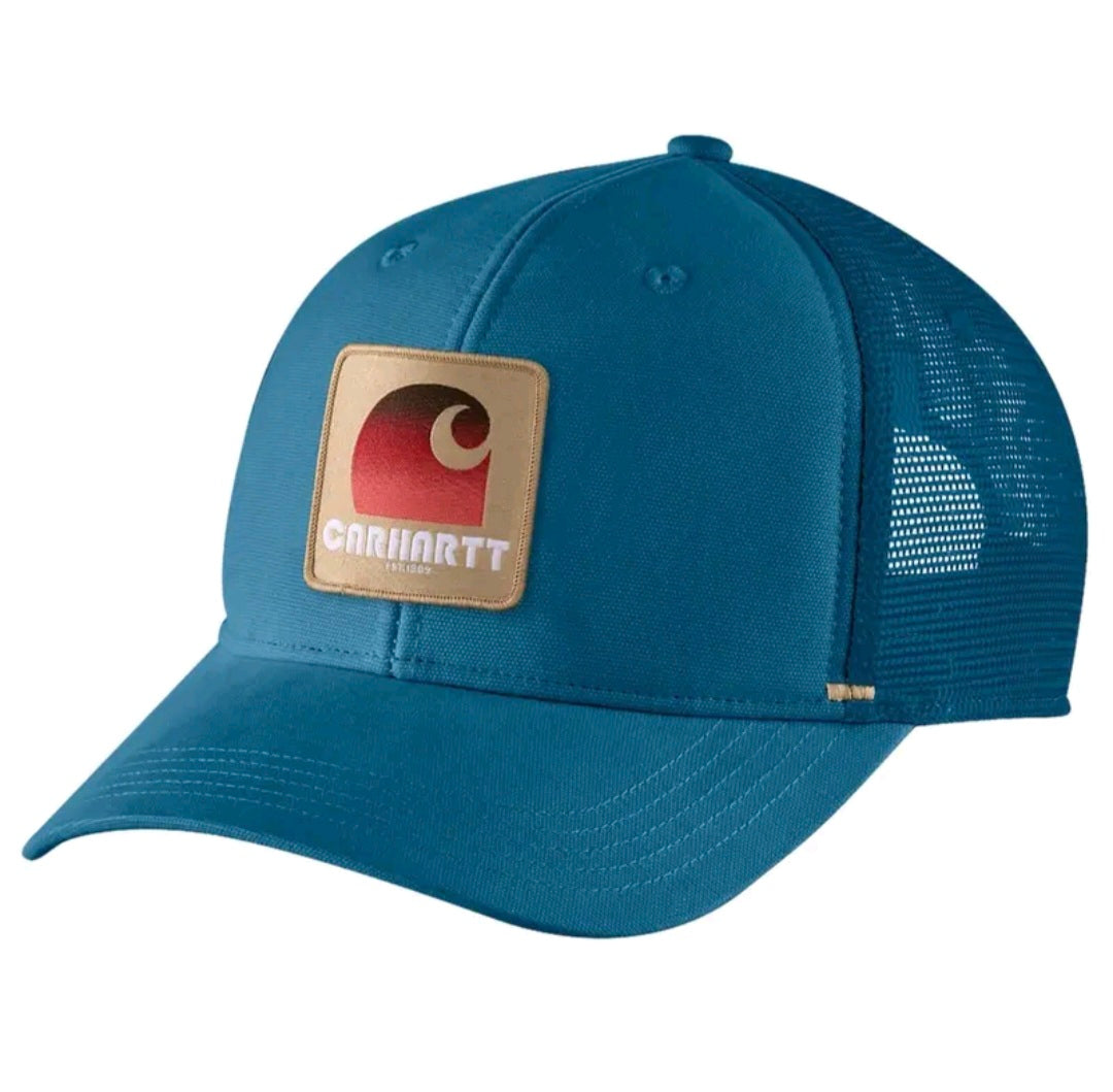 CARHARTT CANVAS MESHBACK C PATCH CAP N
(DEEP LAGOON)