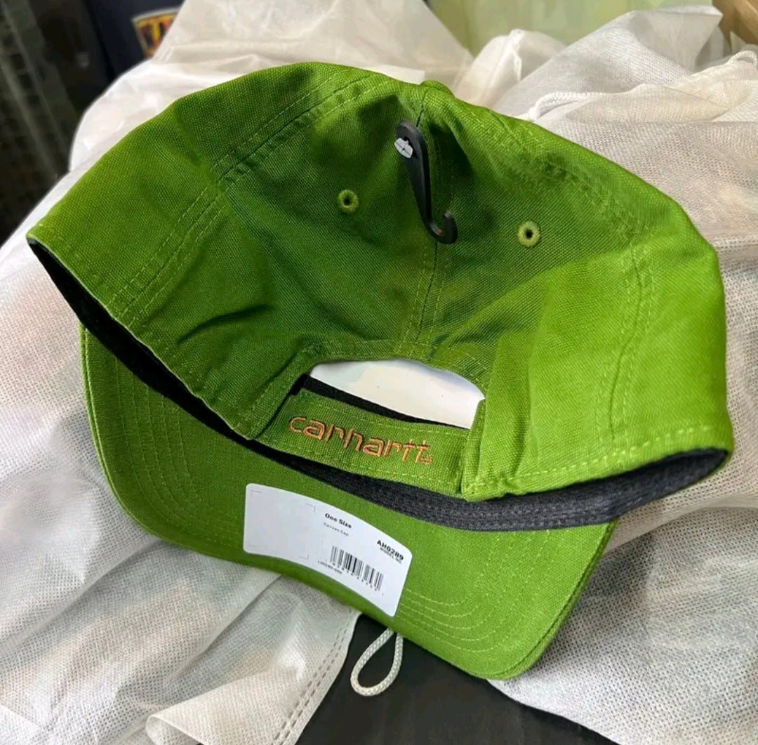 CARHARTT CANVAS CAP (ARBORVITAE)