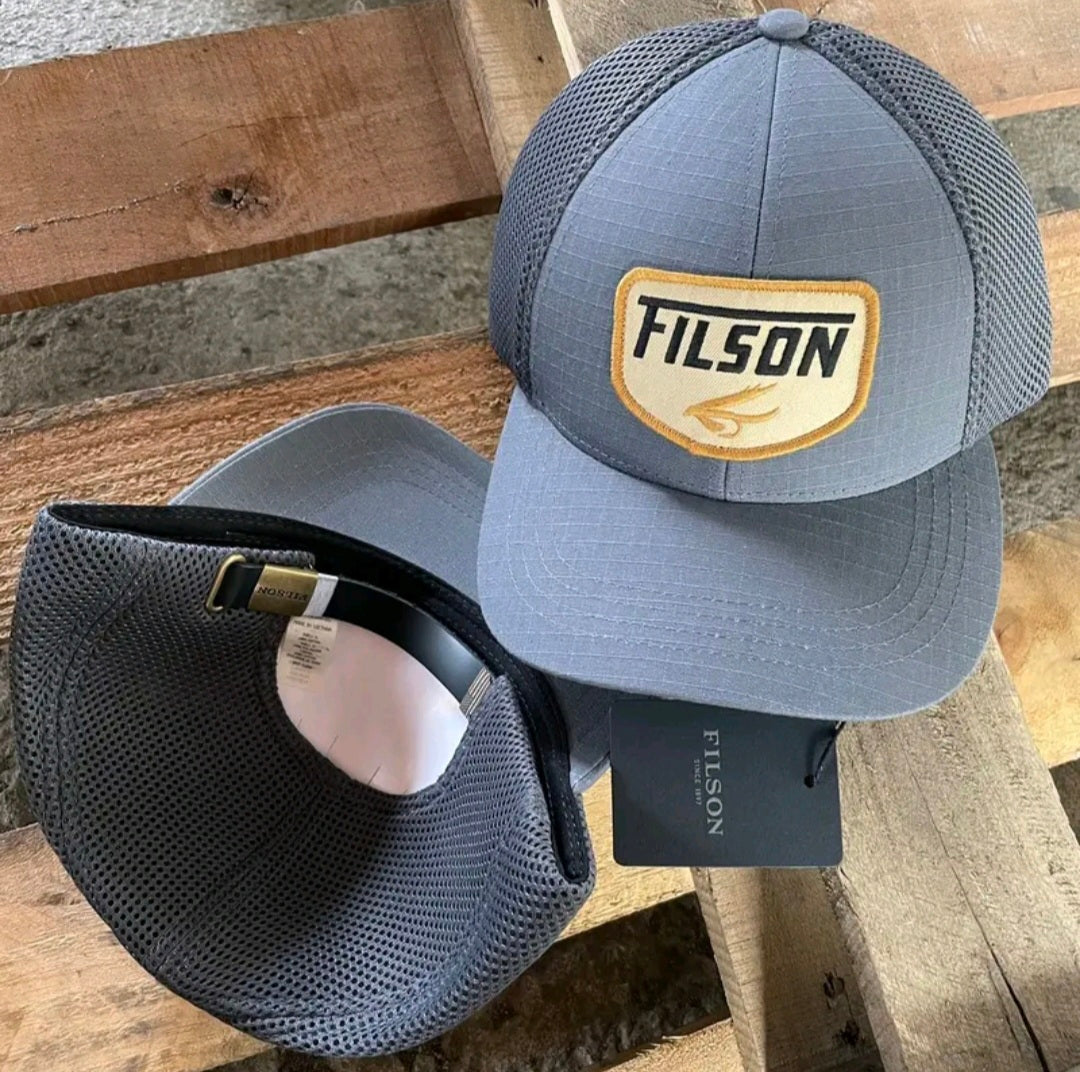FILSON - MESH LOGGER CAP (CHARCOAL)