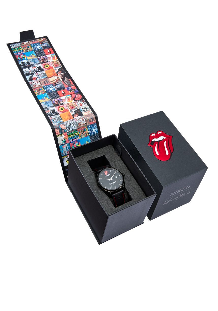 NIXON THALIA LEATHER x ROLLING STONES