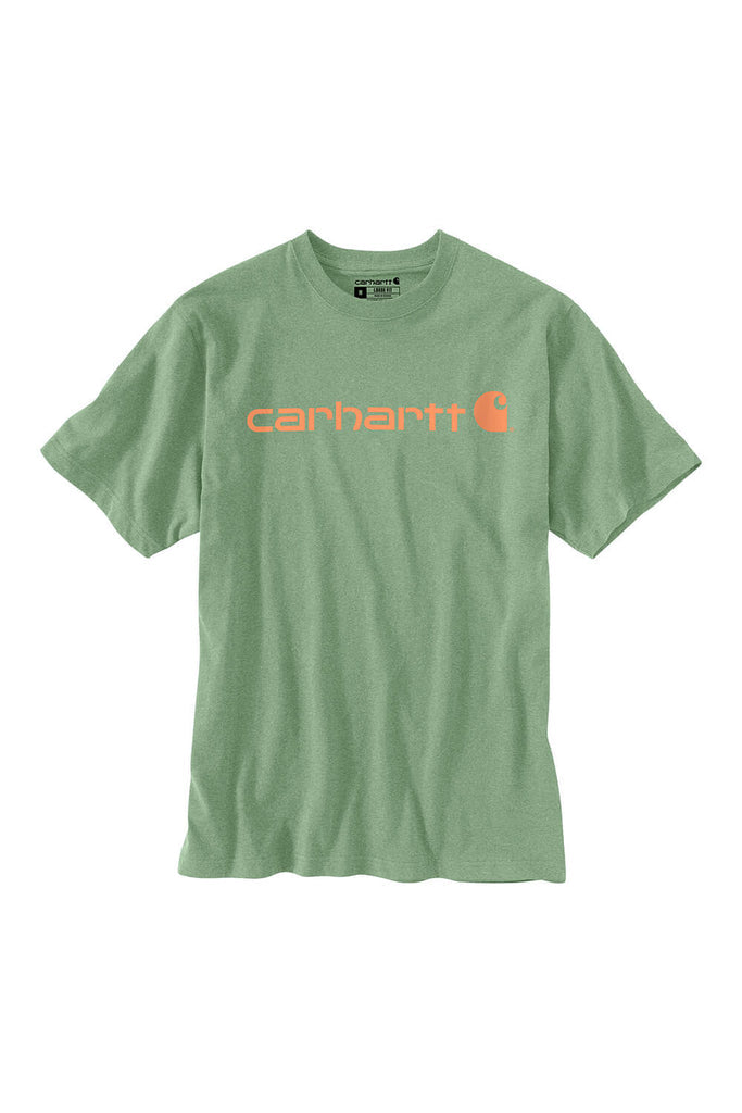 CARHARTT LOOSE FIT HEAVYWEIGHT SHORT SLEEVE LOGO GRAPHIC TSHIRT