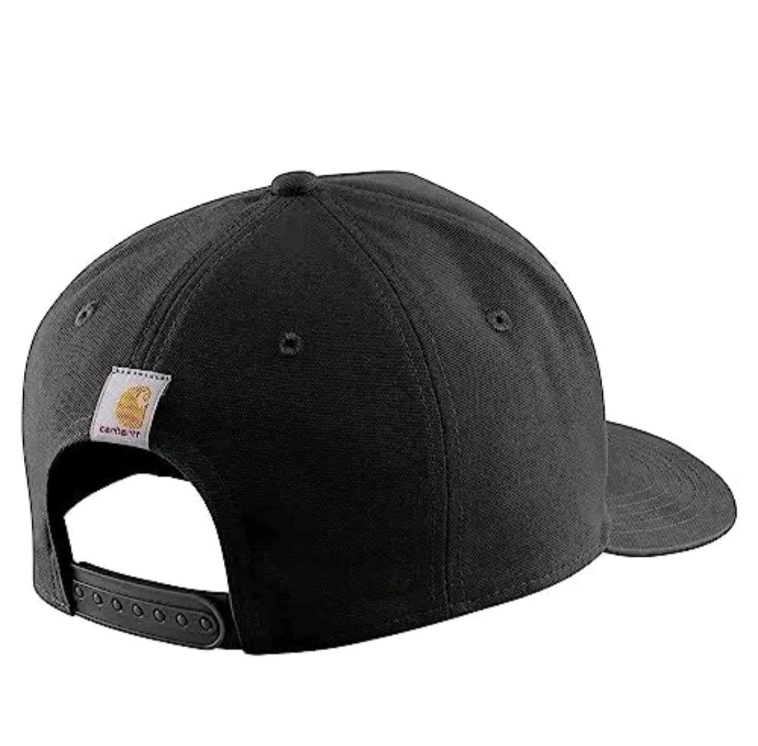 CARHARTT CANVAS MOUNTAIN PATCH CAP (BLACK)