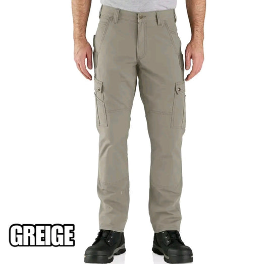 CARHARTT CARGO WORK PANT
RELAXED FIT
RUGGED FLEX RIPSTOP (GREIGE)