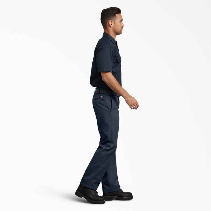 DICKIES 873 SLIM FIT WORK PANTS (DARK NAVY)