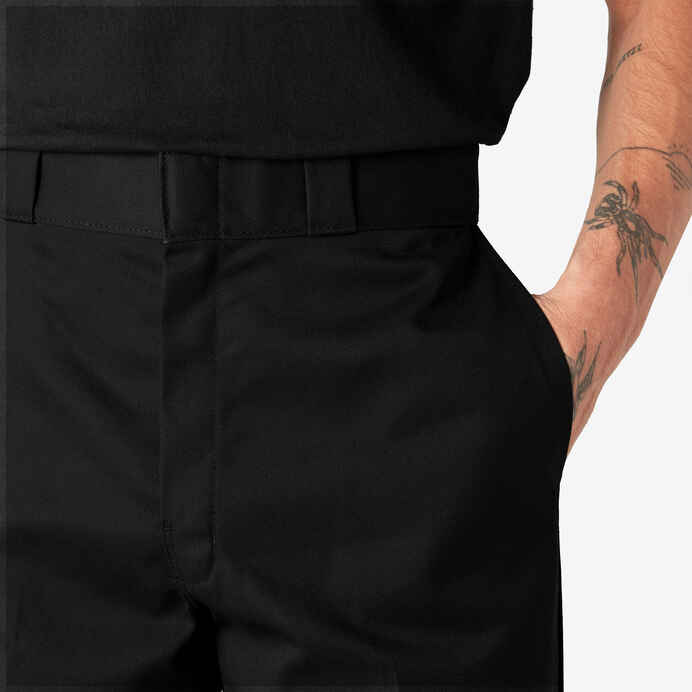 DICKIES LOOSE FIT DOUBLE KNEE WORK PANT (BLACK)