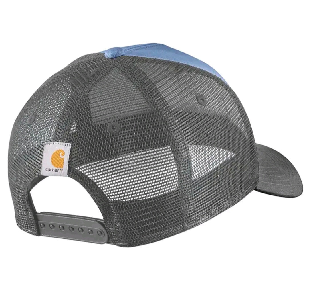 CARHARTT CANVAS MESHBACK C PATCH CAP (SKYSTONE)