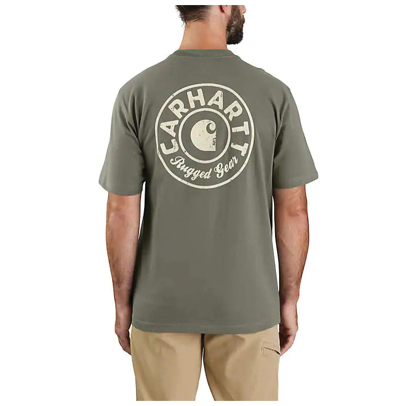 CARHART LOOSE FIT SHORT SLEEVE BUILT TO LAST GRAPHIC TSHIRT