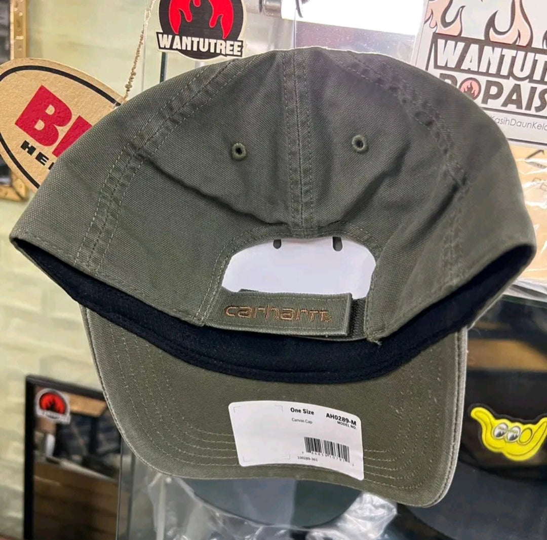 CARHARTT CANVAS CAP (ARMY GREEN)– Wilayah Port Sidai MY