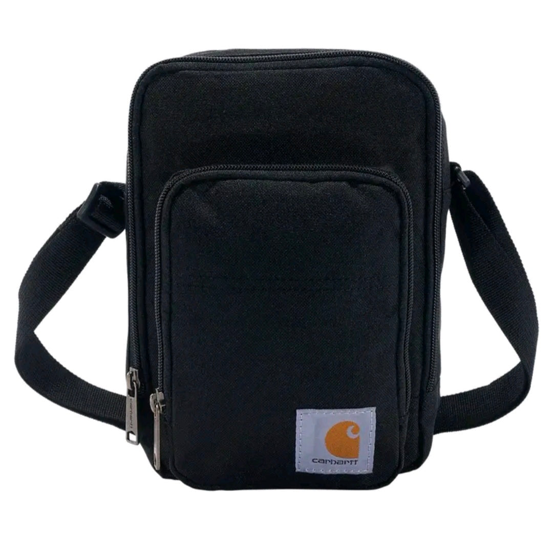 CARHARTT CROSSBODY ZIP BAG (BLACK)