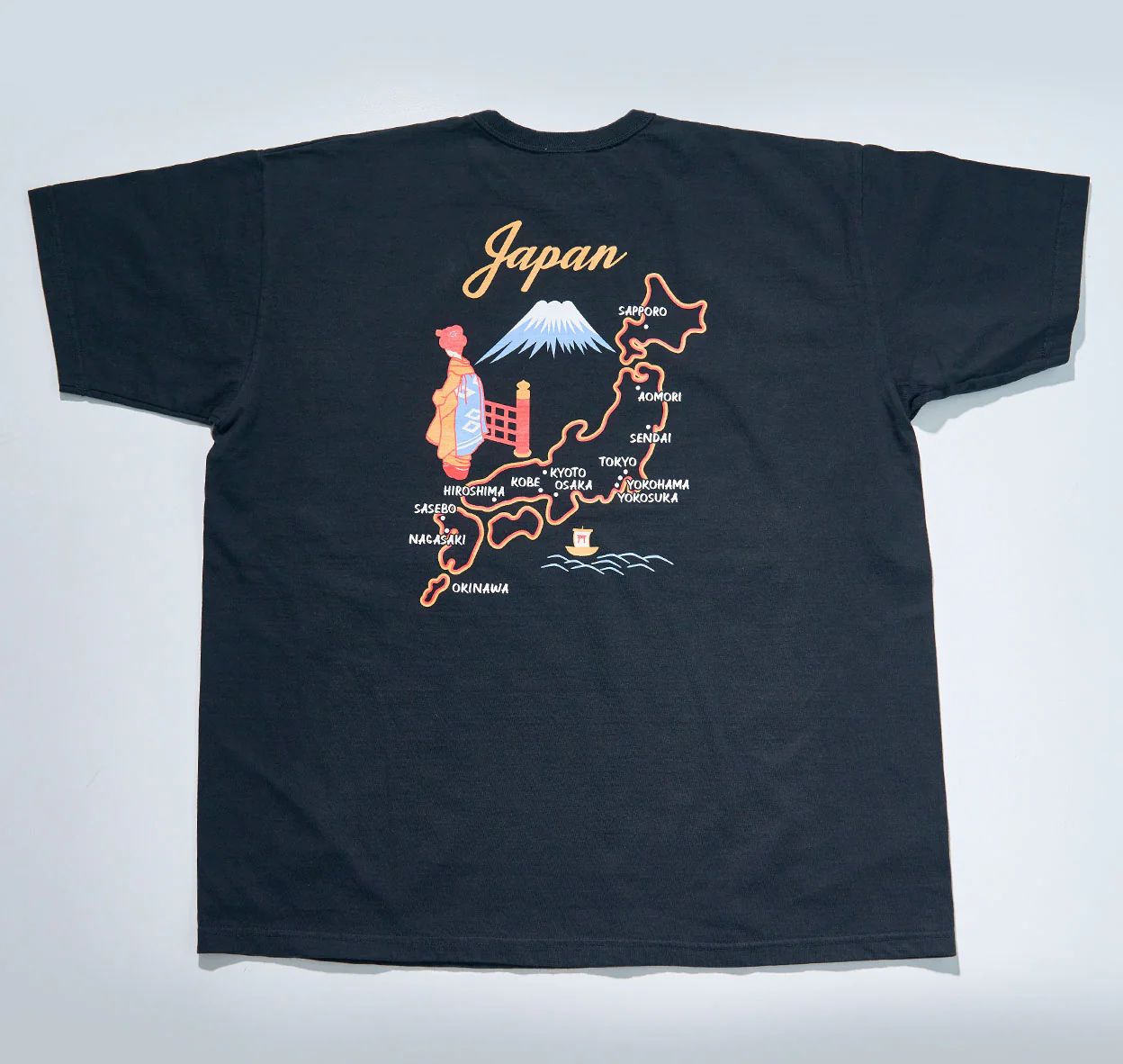 SAMURAI CLUB TSHIRT (BLACK)