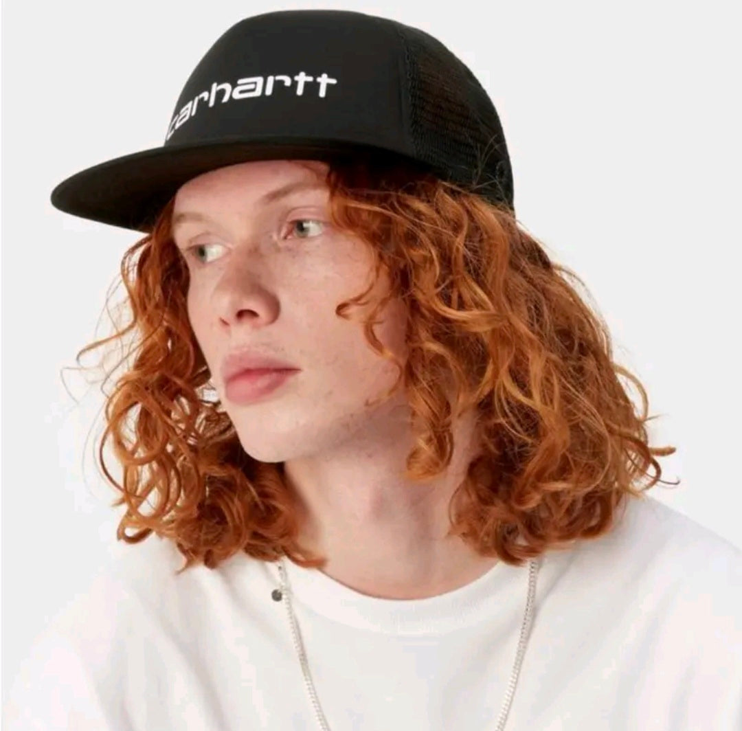 CARHARTT WIP DALLAS TRUCKER CAP (BLACK)