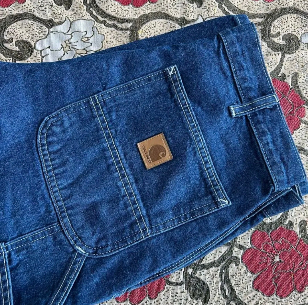 CARHARTT WASHED DENIM LOOSE ORIGINAL FIT (DARKSTONE)