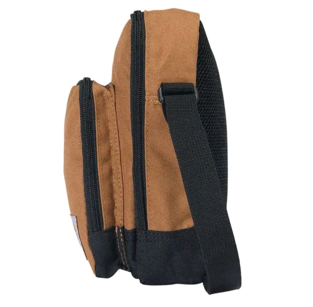 CARHARTT CROSSBODY ZIP BAG (BROWN)