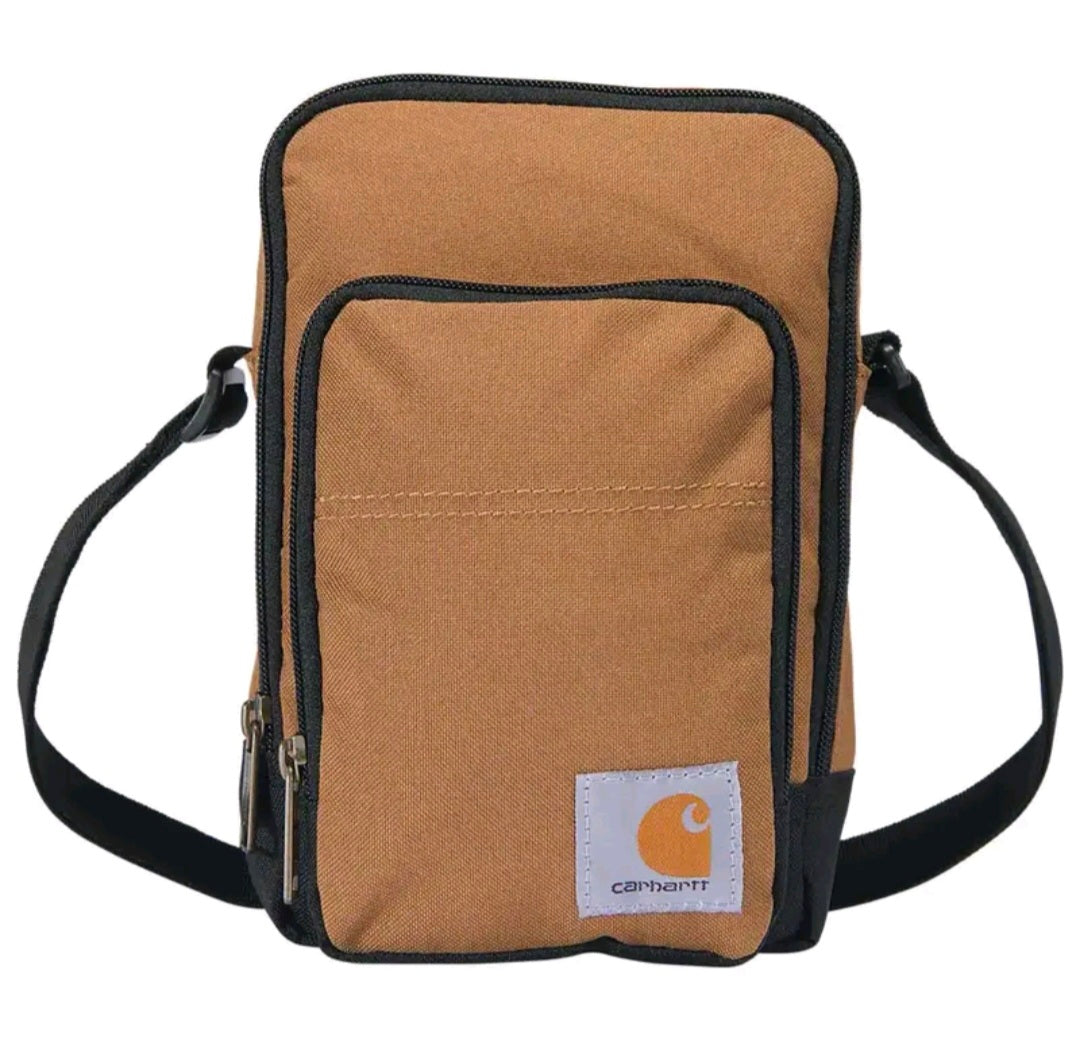CARHARTT CROSSBODY ZIP BAG (BROWN)