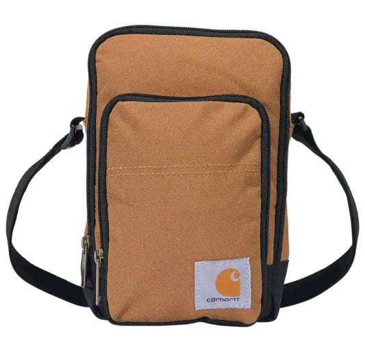 CARHARTT CROSSBODY ZIP BAG (BROWN)