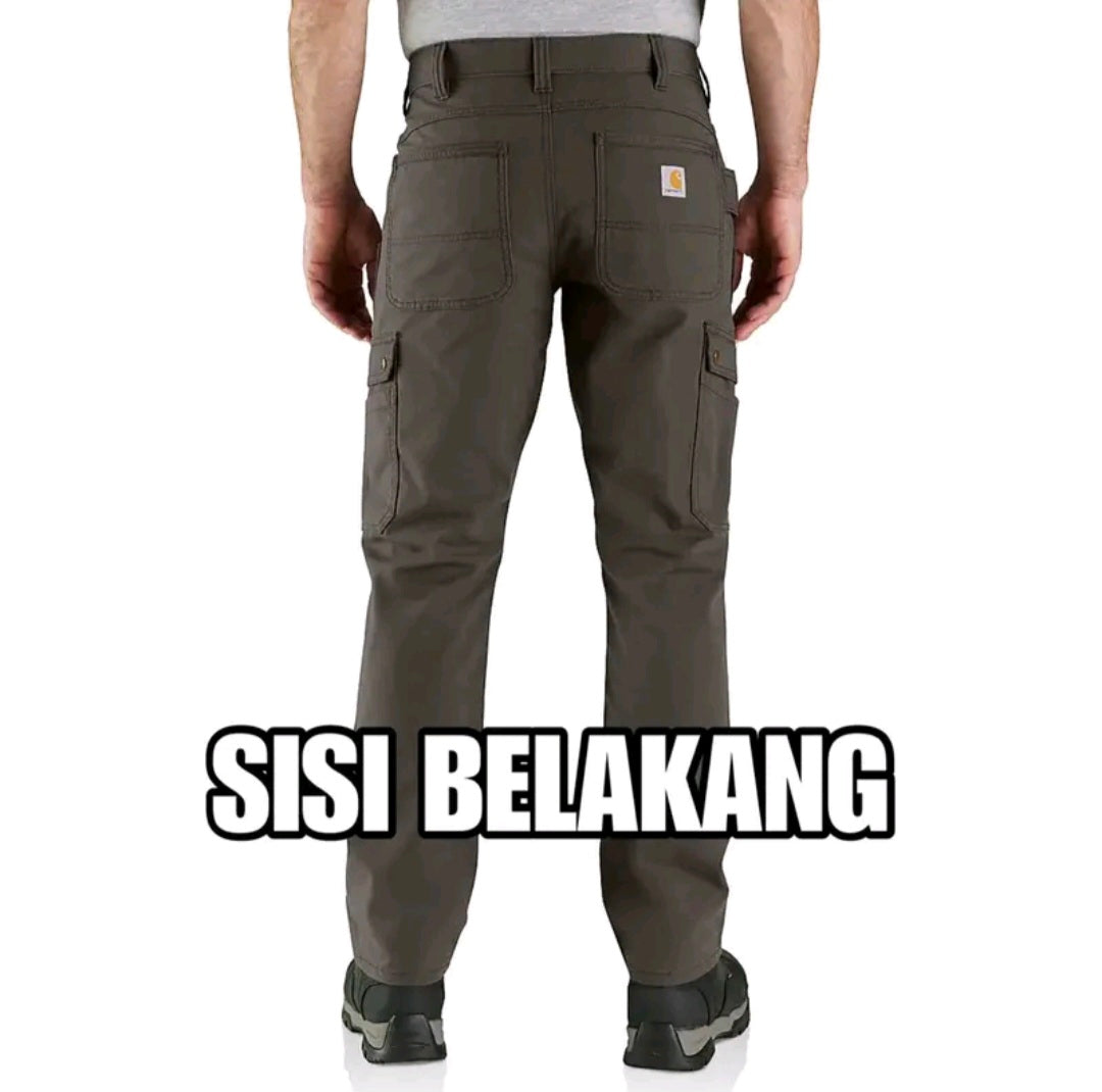 CARHARTT CARGO WORK PANT RELAXED FIT
RUGGED FLEX RIPSTOP (BASIL)