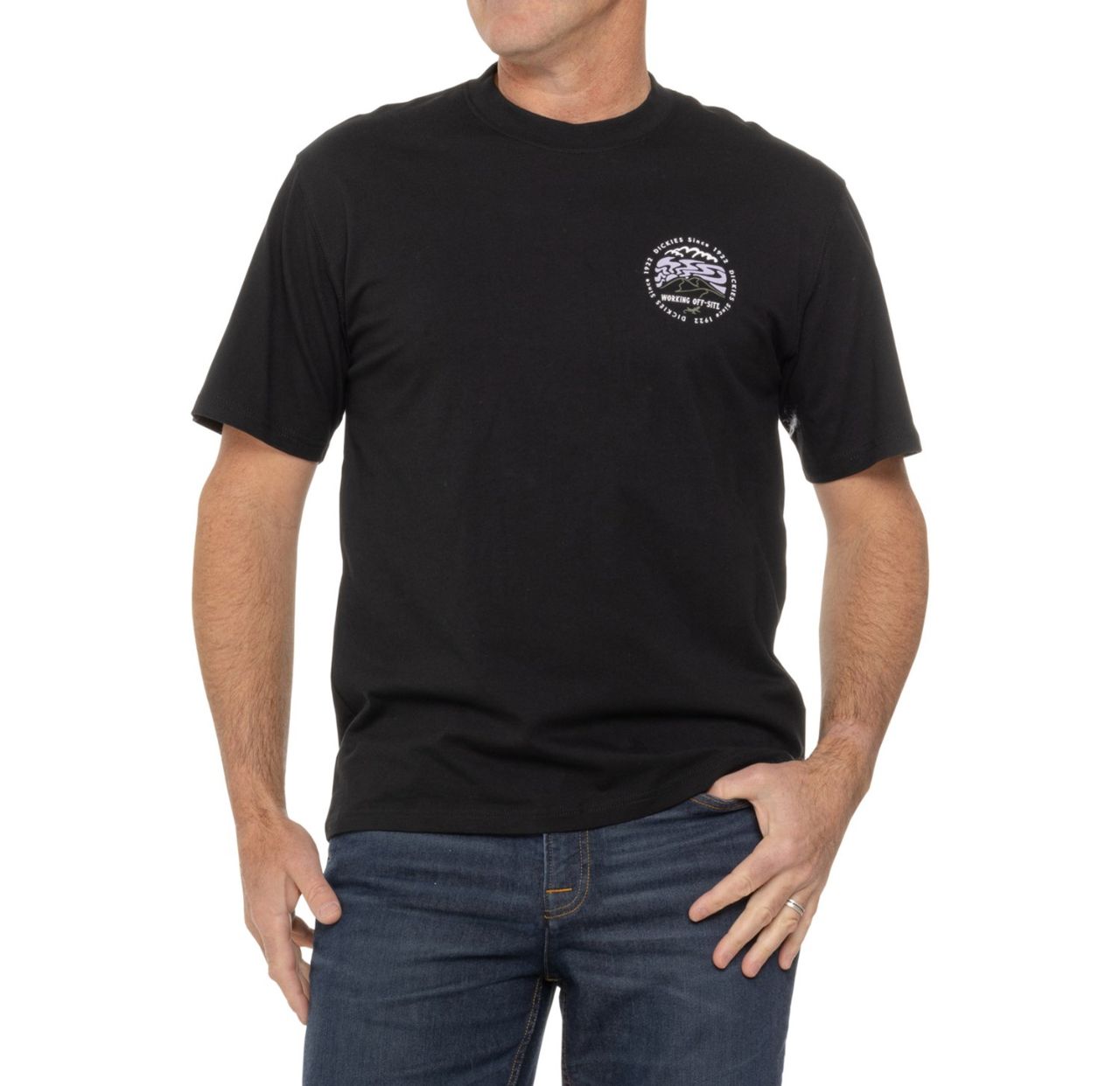 DICKIES STANDARDSVILLE T-SHIRT SHORT SLEEVE (BLACK)