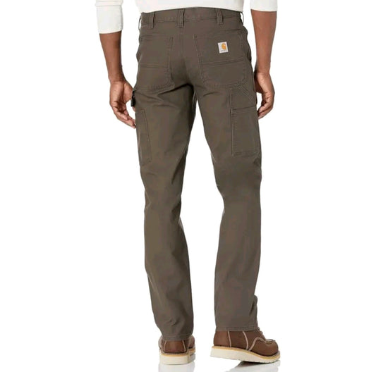 CARHARTT RELAXED FIT TWILL UTILITY WORK PANT (DARK COFFEE)