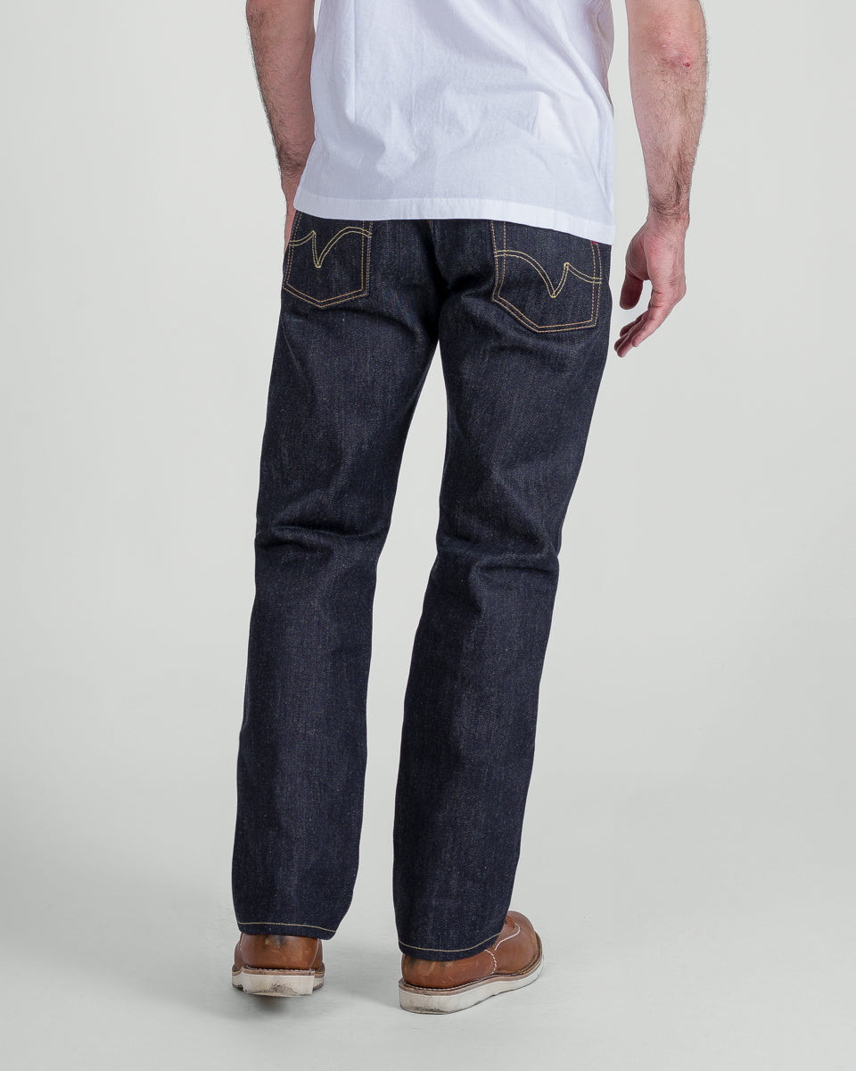 IRON HEART 634 - 250Z SELVEDGE DENIM
STRAIGHT CUT JEANS - INDIGO