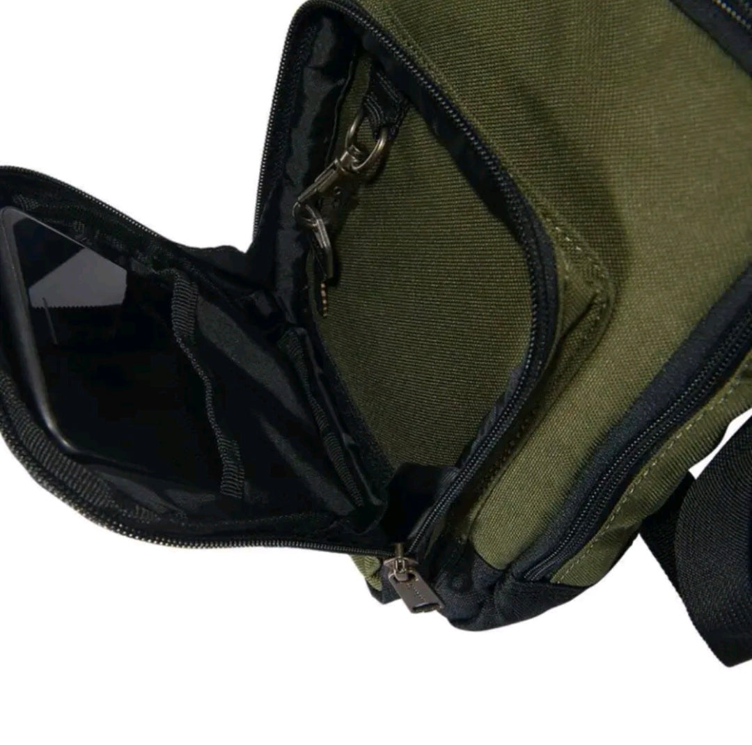 CARHARTT CROSSBODY ZIP BAG (BASIL)