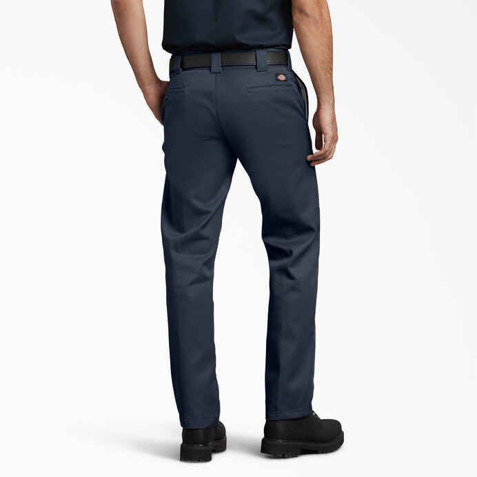 DICKIES 873 SLIM FIT WORK PANTS (DARK NAVY)