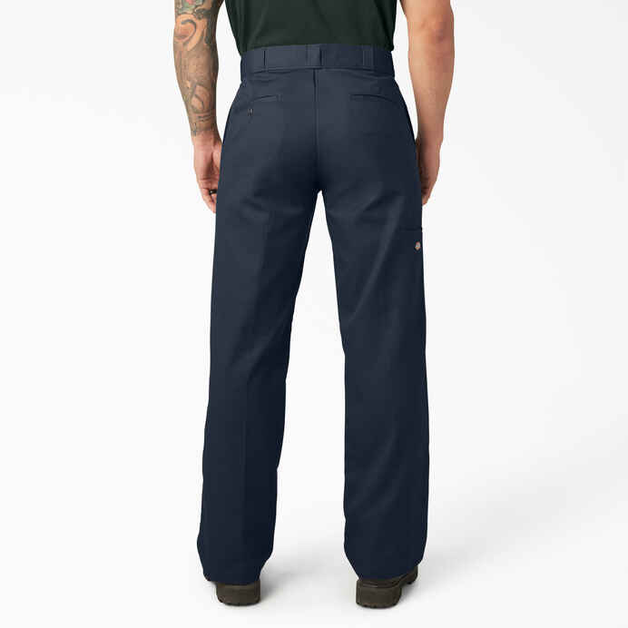 DICKIES LOOSE FIT DOUBLE KNEE WORK PANTS (DARK NAVY)