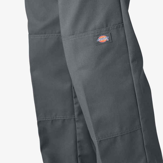 DICKIES LOOSE FIT DOUBLE KNEE WORK PANTS (CHARCOAL GREY)