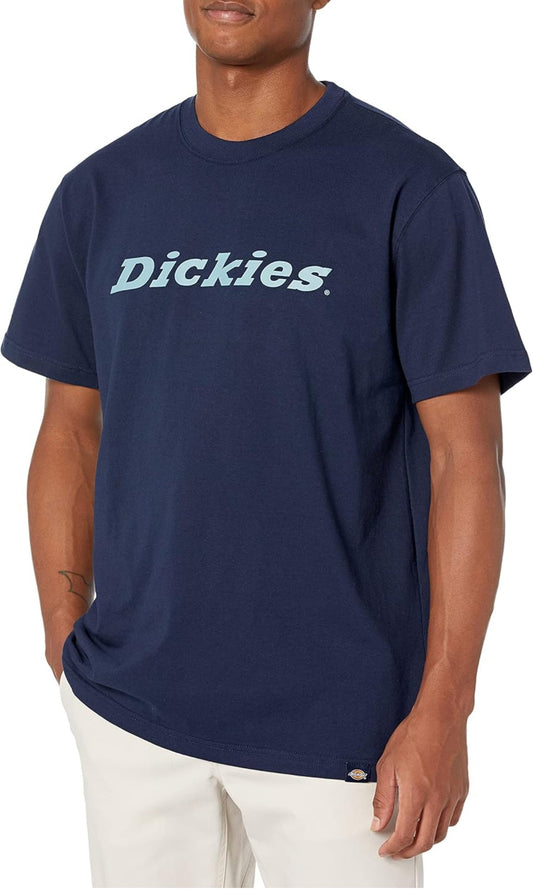Dickies Men's Short Sleeve
Wordmark Graphic T-Shirt (INK NAVY)