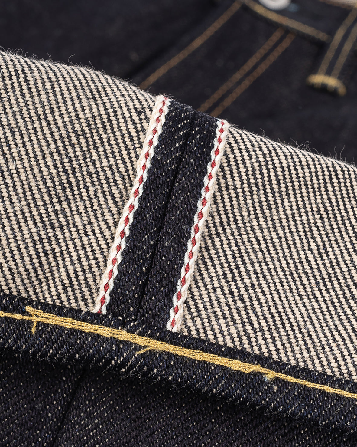 IRON HEART 634 - 250Z SELVEDGE DENIM
STRAIGHT CUT JEANS - INDIGO