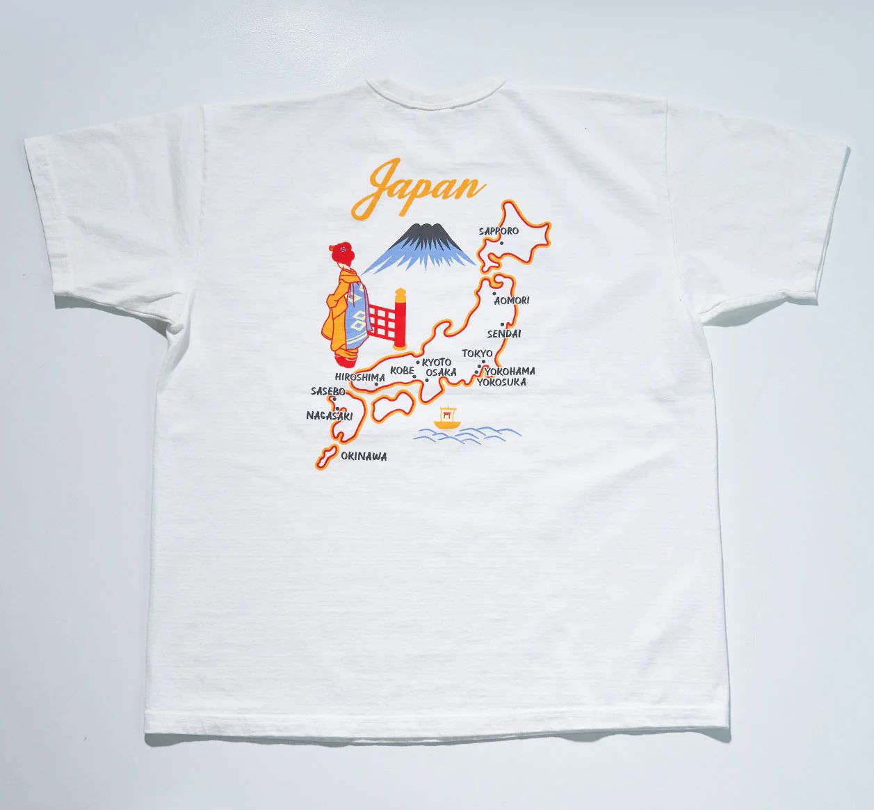 SAMURAI CLUB TSHIRT (WHITE)