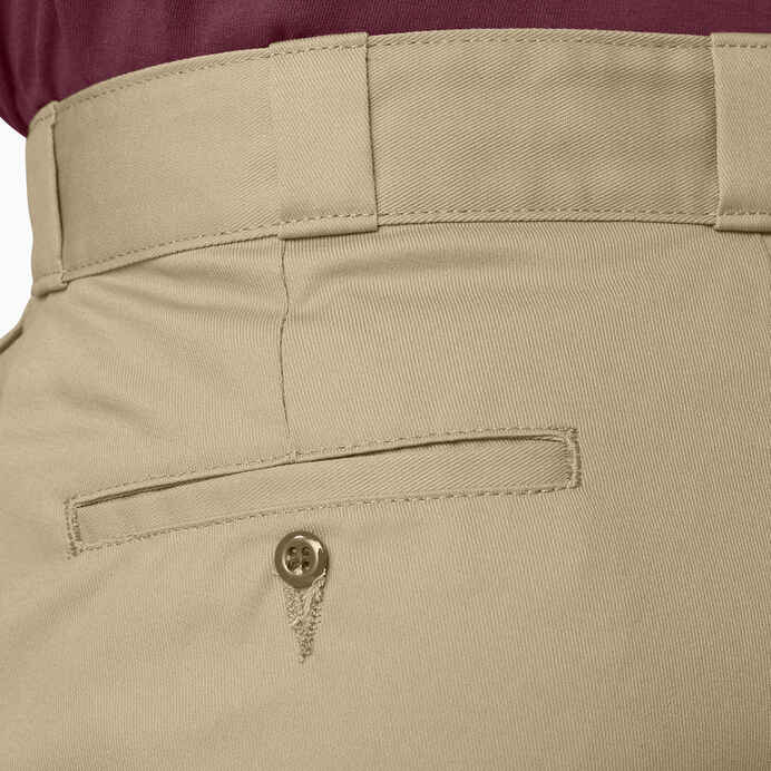 DICKIES LOOSE FIT DOUBLE KNEE WORK PANTS (KHAKI)