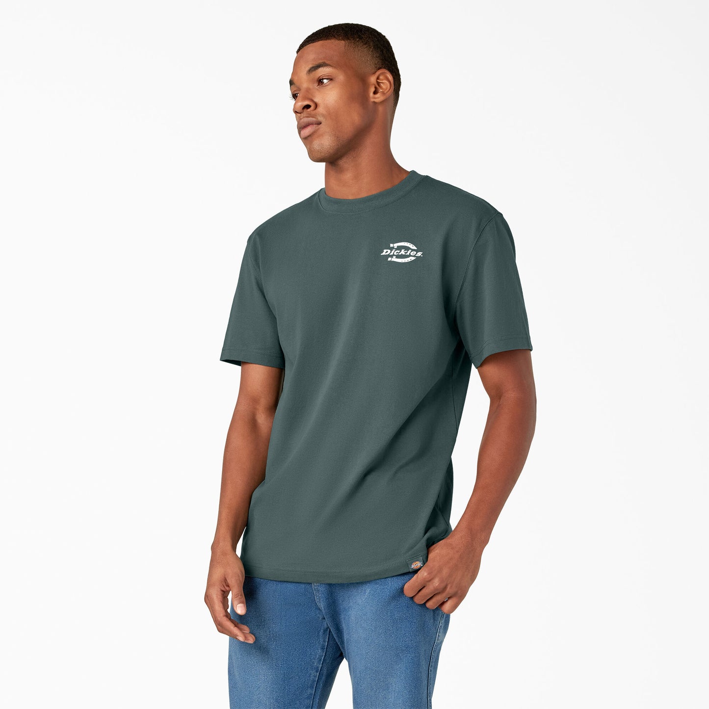 DICKIES HORSESHOE LOGO T-SHIRTS (LINCOLN GREEN)