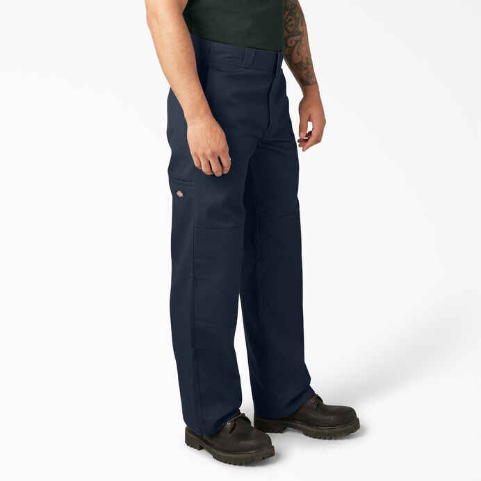 DICKIES LOOSE FIT DOUBLE KNEE WORK PANTS (DARK NAVY)