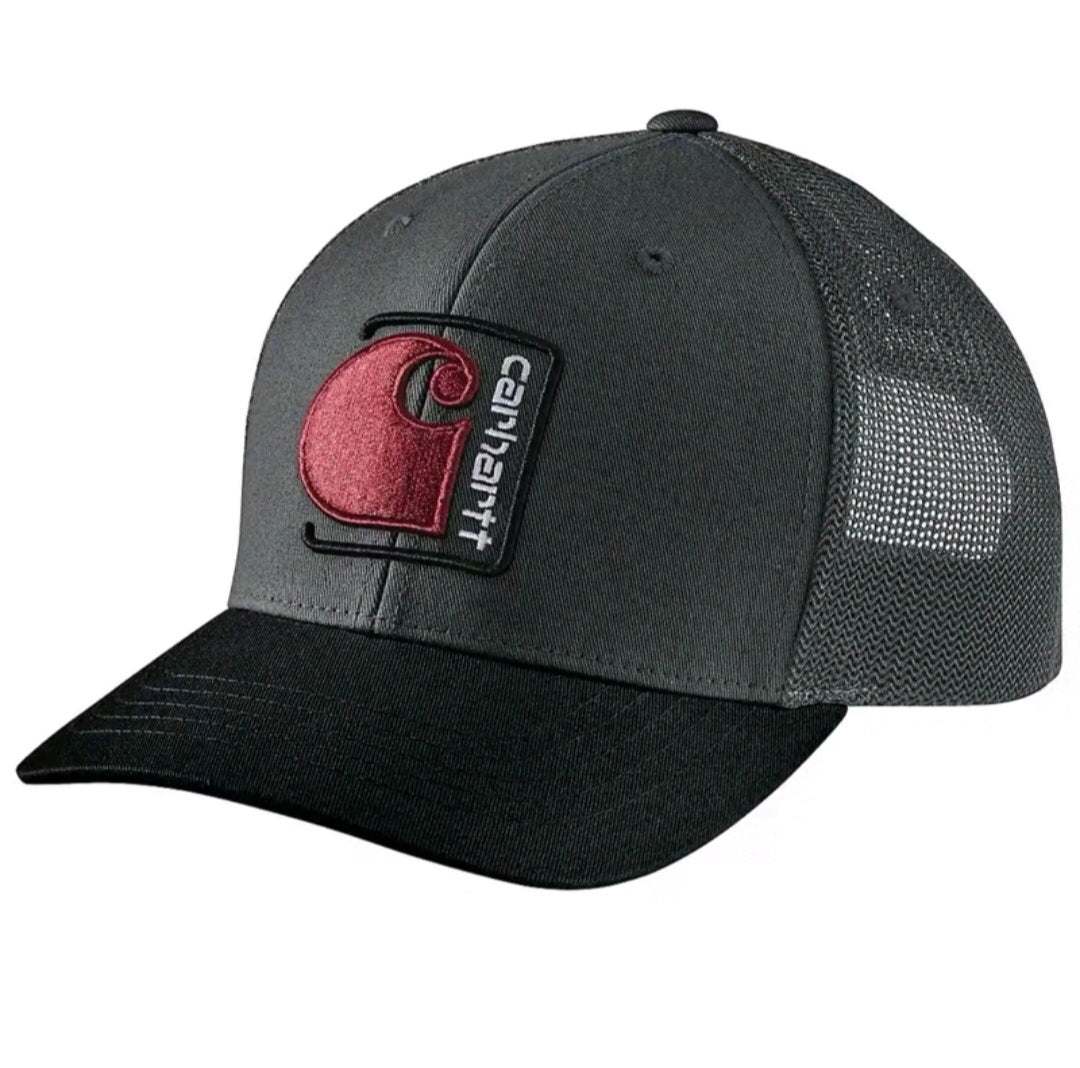 CARHARTT CANVAS MESHBACK C PATCH CAP (SHADOW)