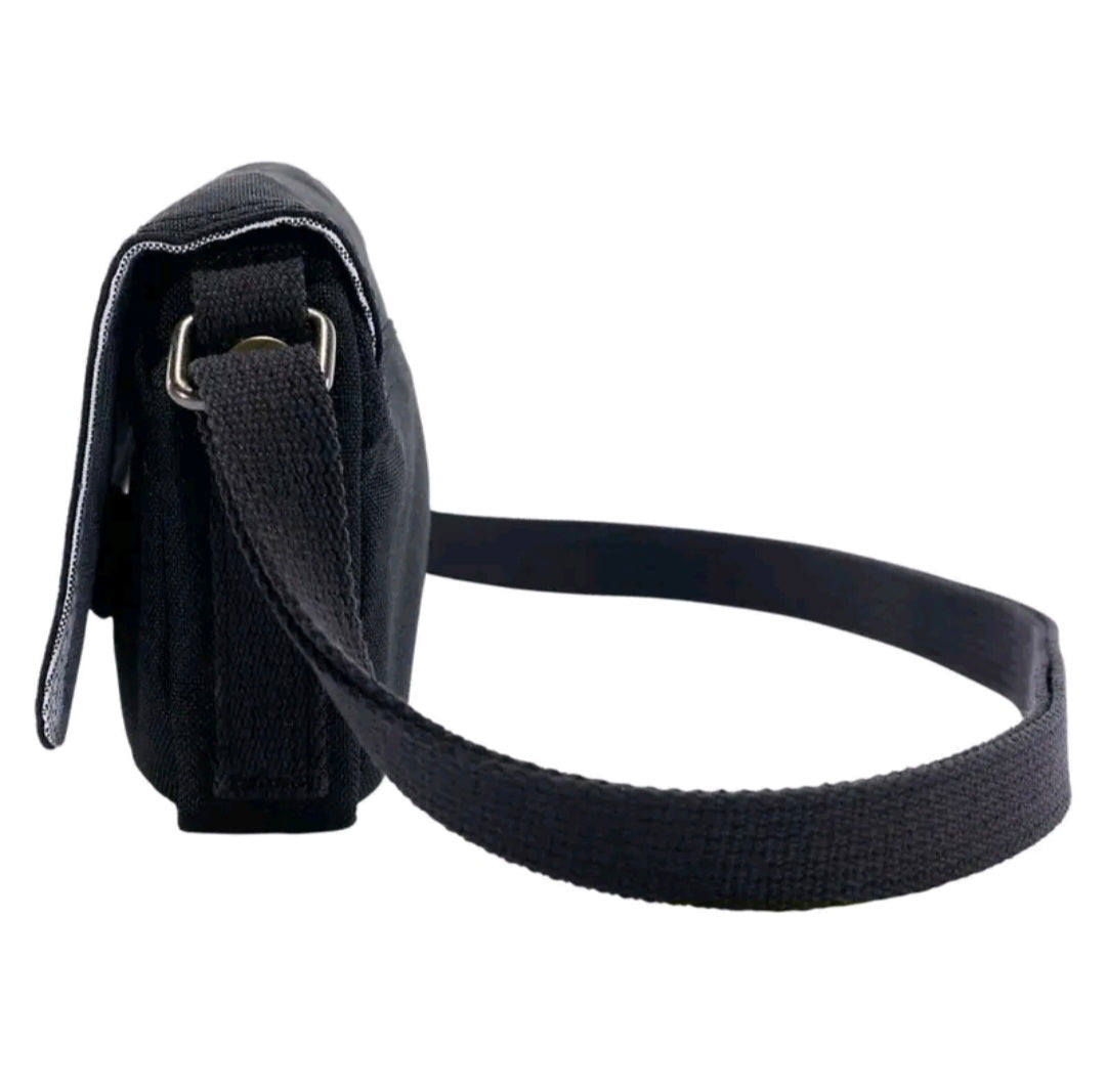 CROSSBODY HORIZONTAL BAG - RAIN DEFENDER (BLACK)