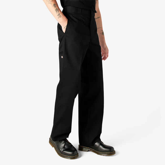 DICKIES LOOSE FIT DOUBLE KNEE WORK PANT (BLACK)