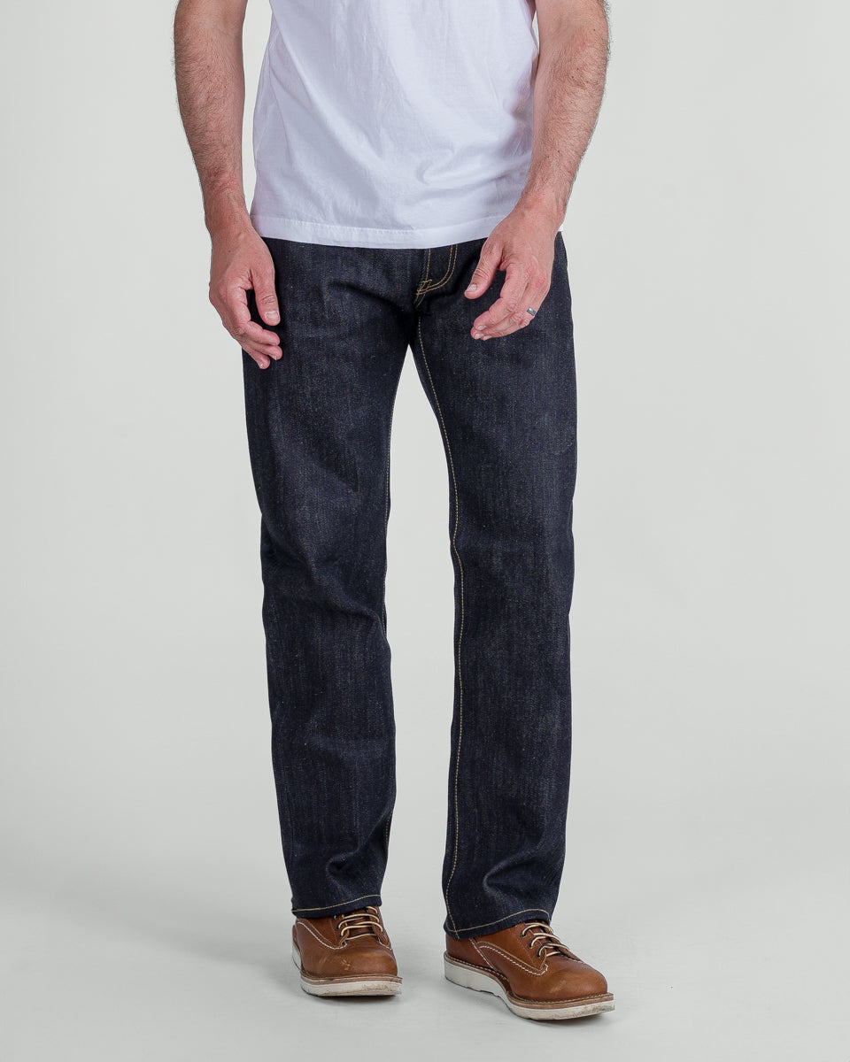 IRON HEART 634 - 250Z SELVEDGE DENIM
STRAIGHT CUT JEANS - INDIGO