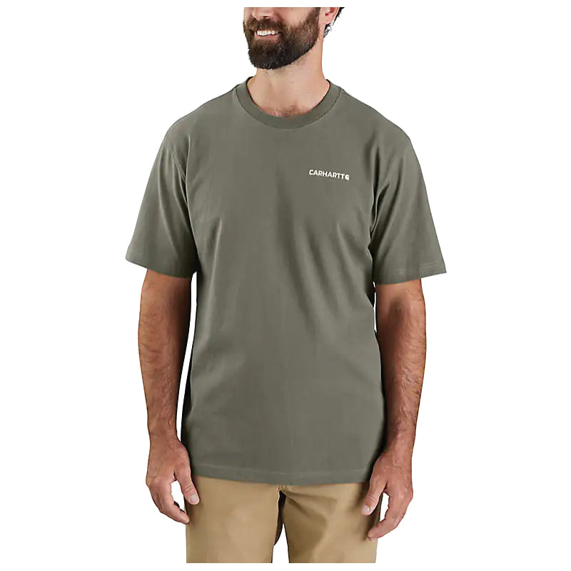 CARHART LOOSE FIT SHORT SLEEVE BUILT TO LAST GRAPHIC TSHIRT