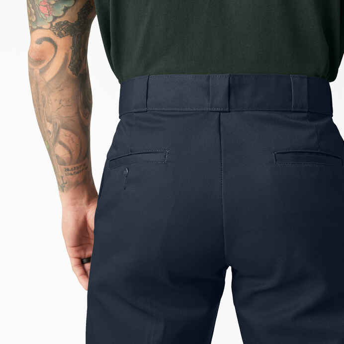DICKIES LOOSE FIT DOUBLE KNEE WORK PANTS (DARK NAVY)