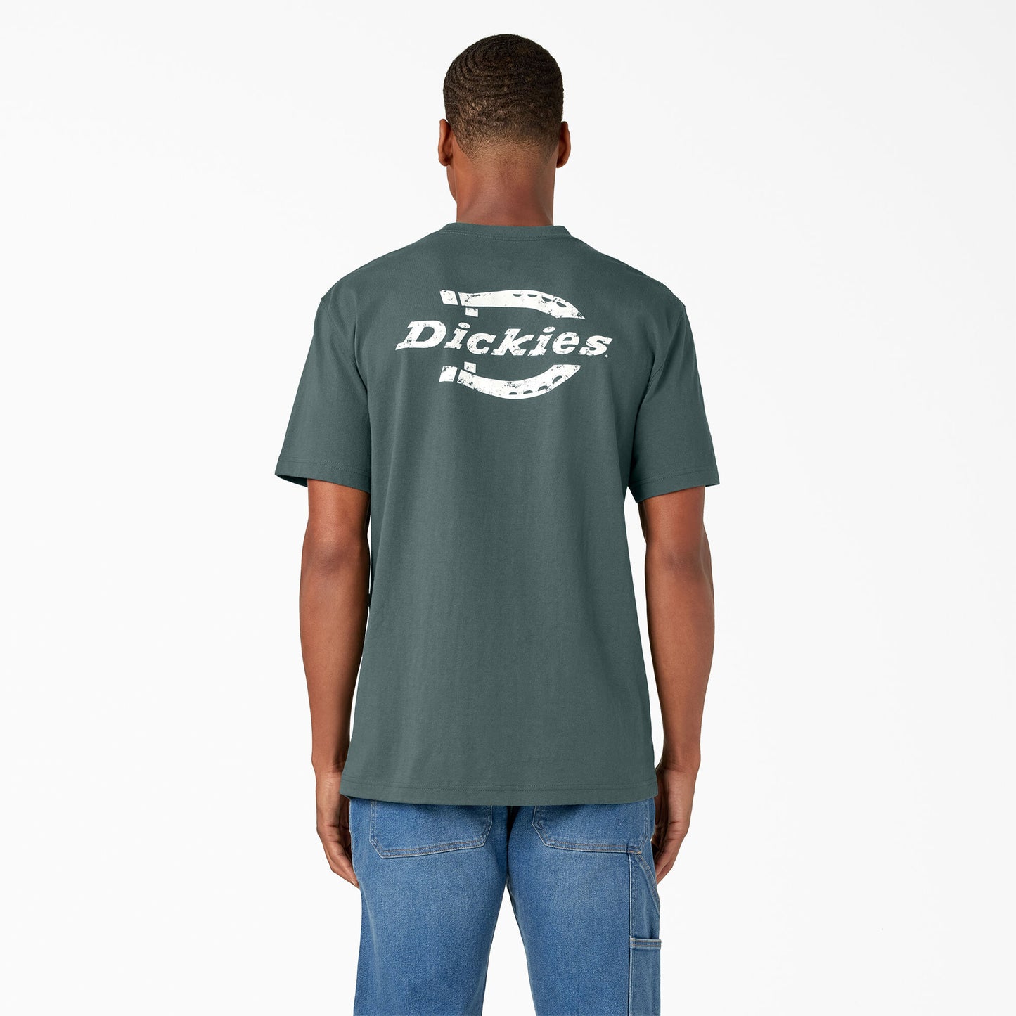 DICKIES HORSESHOE LOGO T-SHIRTS (LINCOLN GREEN)