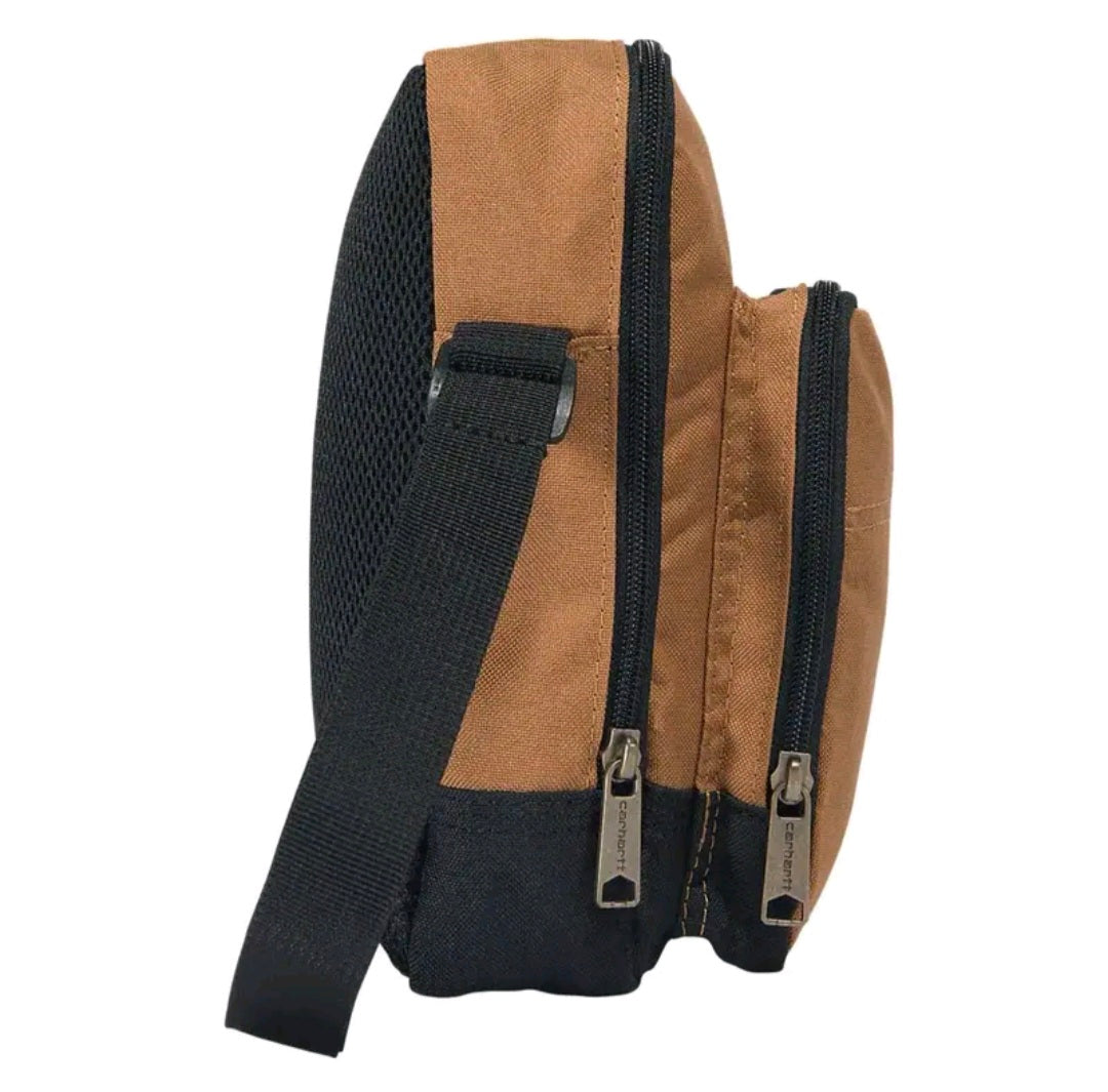 CARHARTT CROSSBODY ZIP BAG (BROWN)