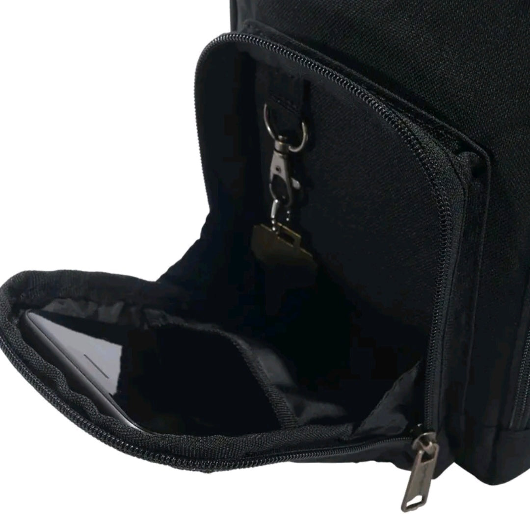 CARHARTT CROSSBODY ZIP BAG (BLACK)