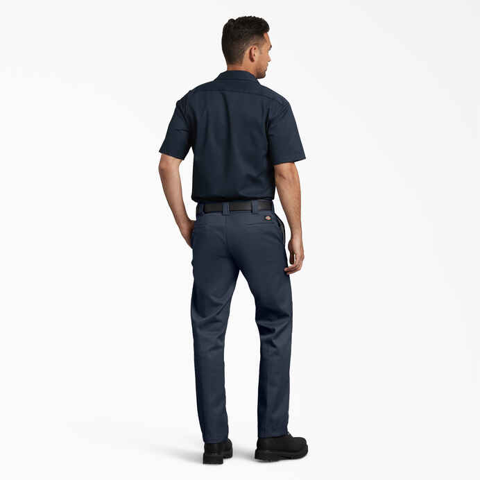 DICKIES 873 SLIM FIT WORK PANTS (DARK NAVY)