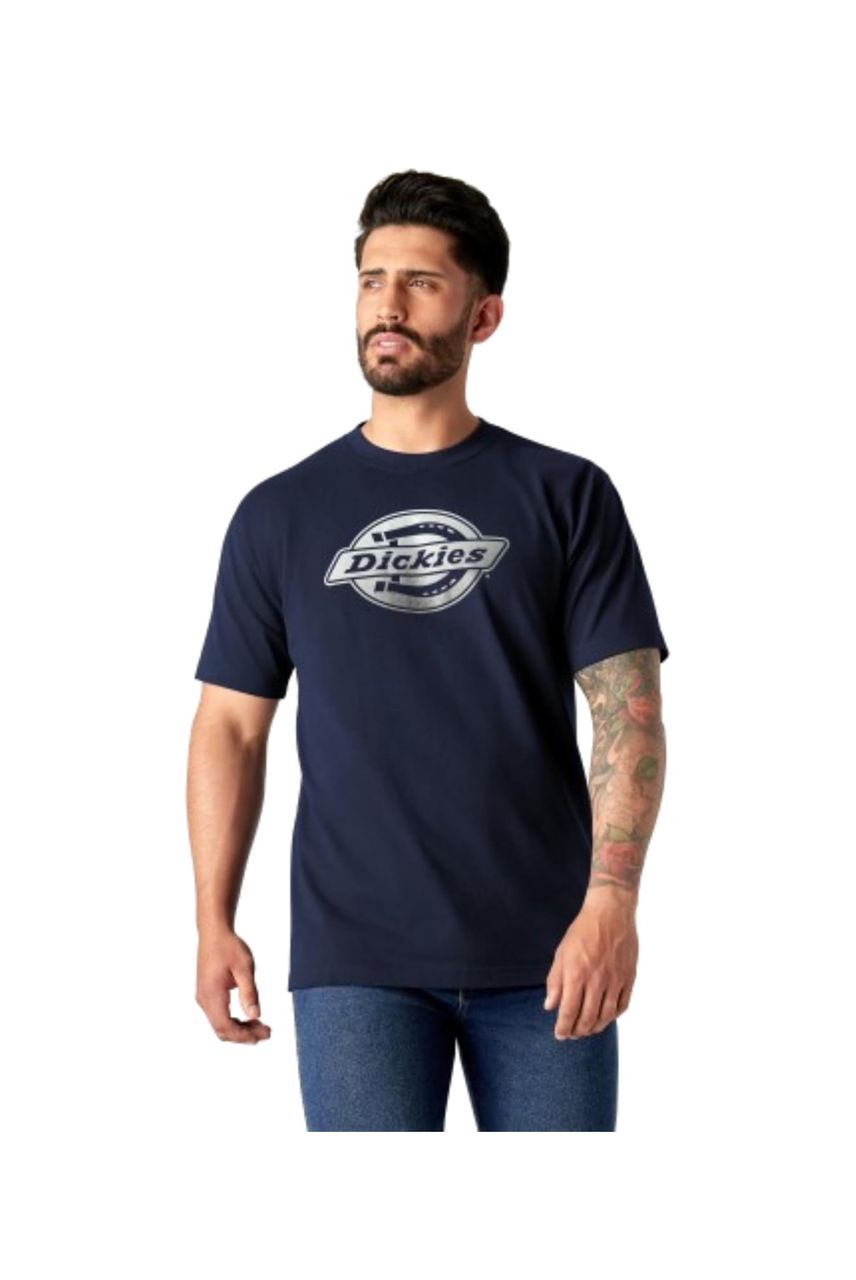 Dickies heavyweight logo tee (BLUE)