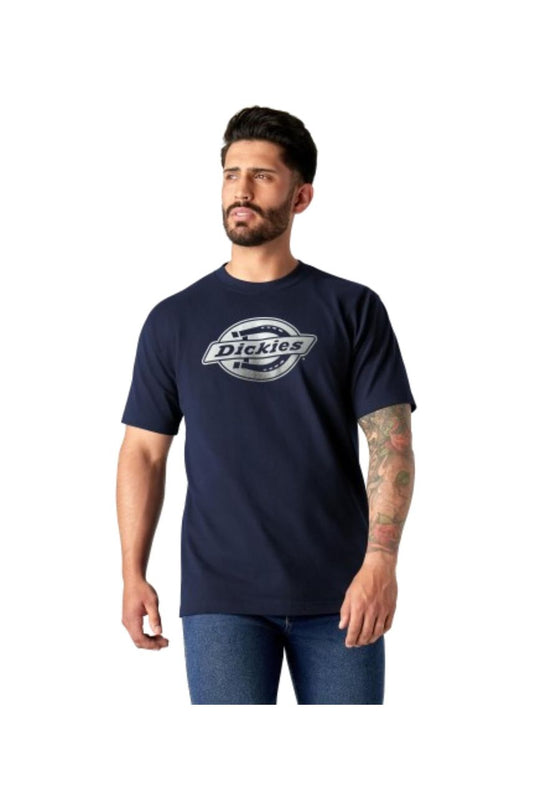 Dickies heavyweight logo tee (BLUE)