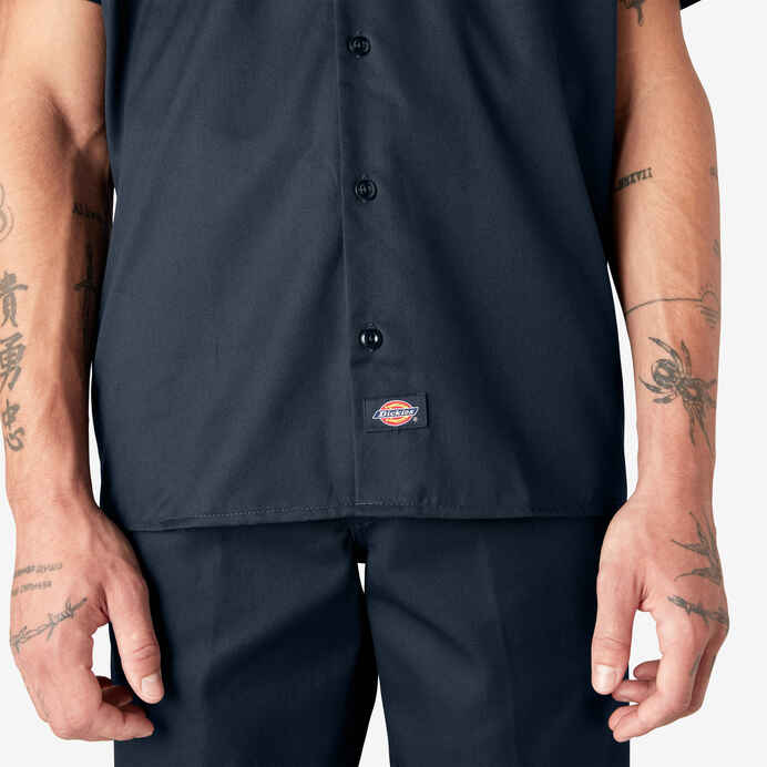 DICKIES WORKSHIRT SHORT SLEEVE (DARK NAVY)