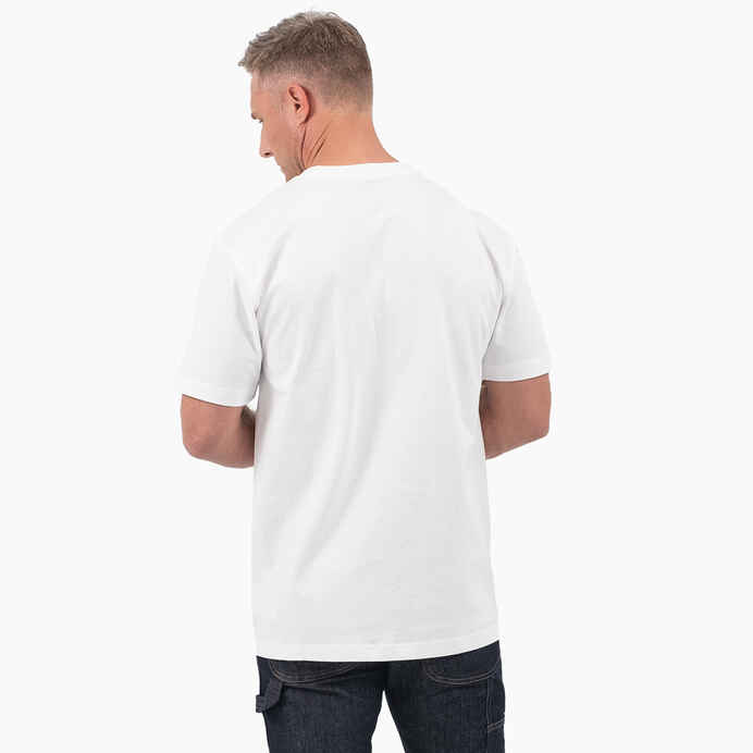 Dickies Men's Short Sleeve
Wordmark Graphic T-Shirt (WHITE)